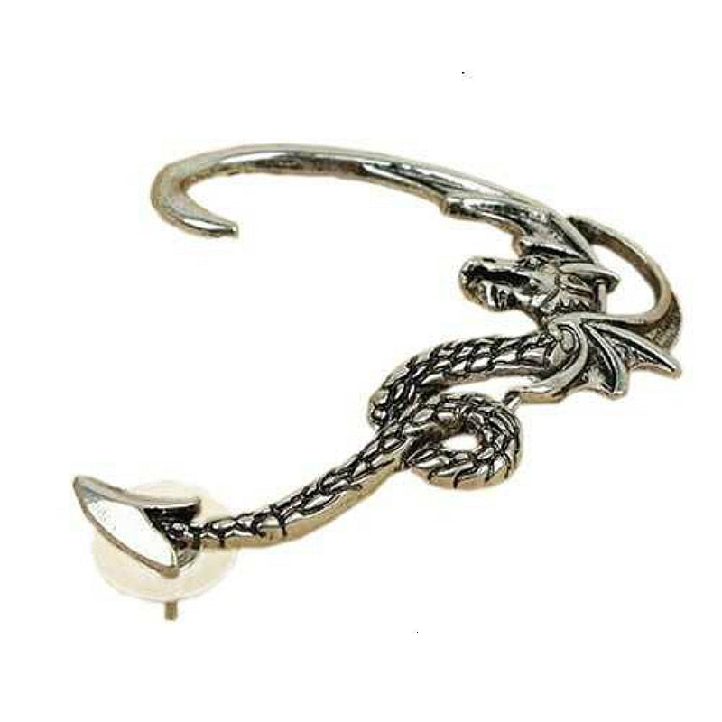 Dragon Hollywood X - Dragon Cuff Earrings For Women and Men - Gothic Ear Wrap Retro Clip Earrings Piercing Fashion Jewelry - BEVERLY HILLS - CALIFORNIA - USA