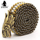 Dragon Hollywood X - UNISEX - Pure copper belt Luxury Metal designer belts fashion self defense tactical waistband - BEVERLY HILLS CALIFORNIA