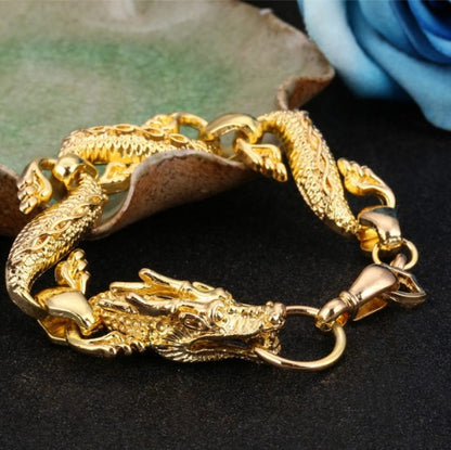 DRAGON HOLLYWOOD X - High quality Dragon Black vintage bracelet for men AND women fashion Jewelry hip hop Bracelets AND Bangles Jewelry