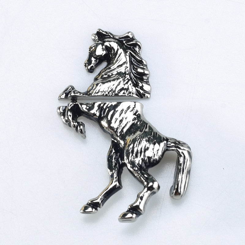 Dragon Hollywood X - Personality 3D Dragon Head Pattern DIY Metal Badge For ZP Kerosene Oil Lighters Grind Wheel Lighter Decor Accessory
