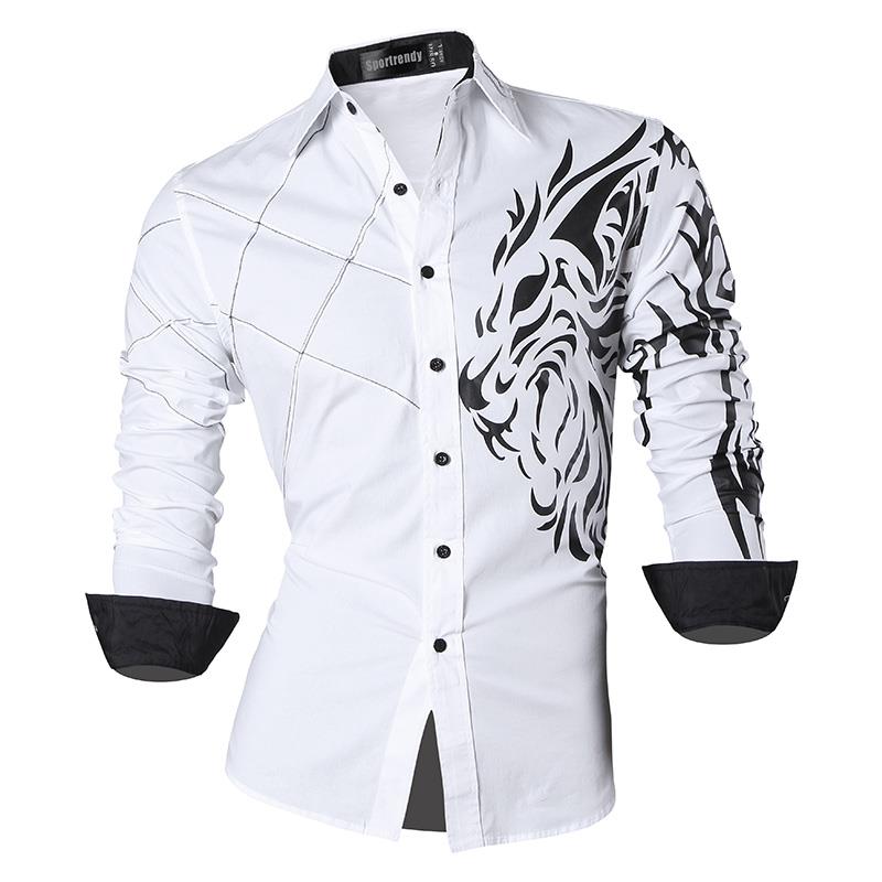 DRAGON HOLLYWOOD X - Sport Trendy MENS WOMENS UNISEX Shirt Dress Casual Long Sleeve Fashion Dragon Stylish -BEVERLY HILLS CALIFORNIA