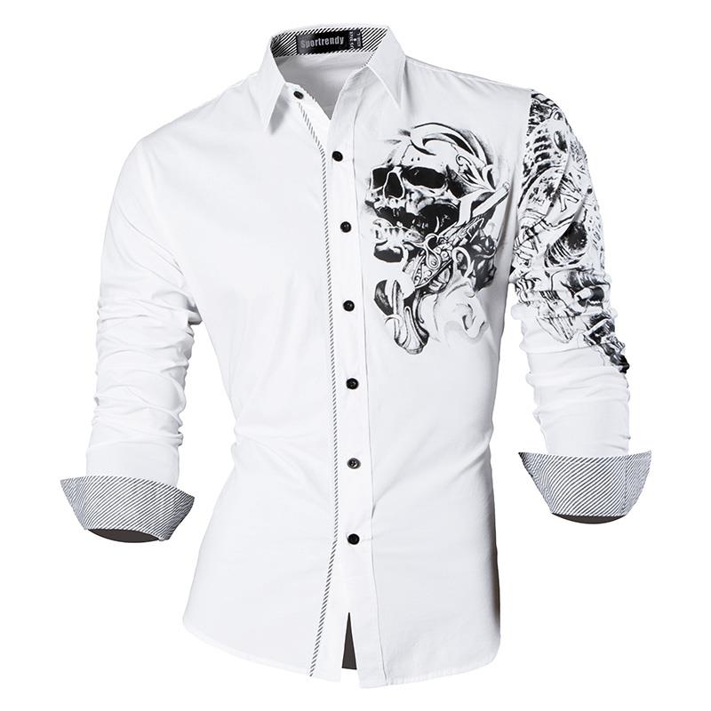 DRAGON HOLLYWOOD X - Sport Trendy MENS WOMENS UNISEX Shirt Dress Casual Long Sleeve Fashion Dragon Stylish -BEVERLY HILLS CALIFORNIA