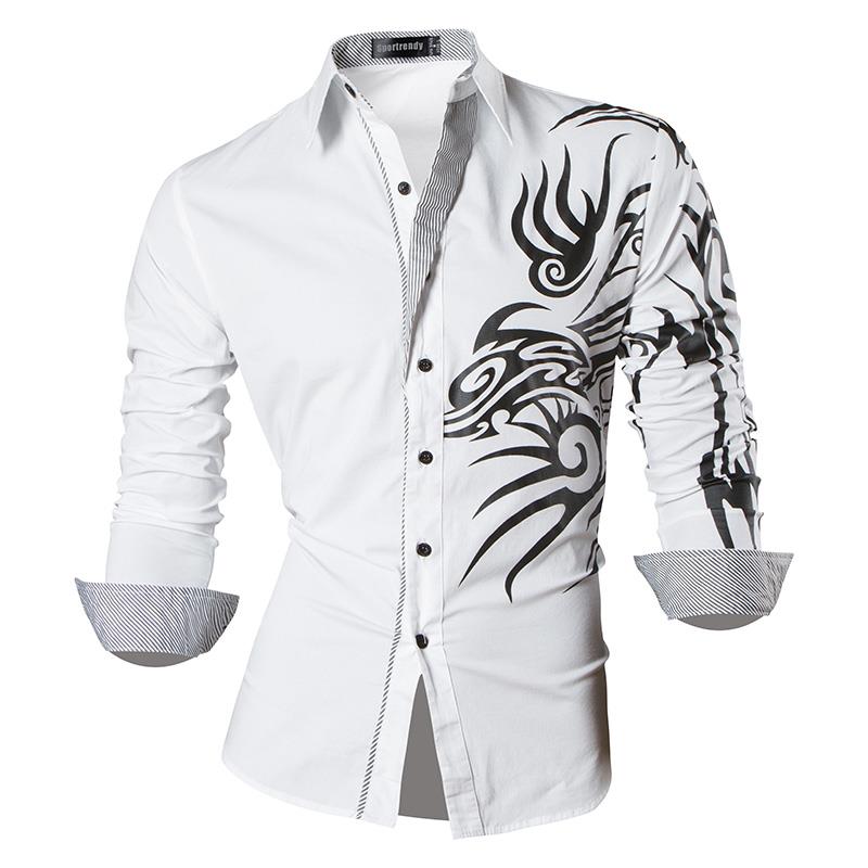 DRAGON HOLLYWOOD X - Sport Trendy MENS WOMENS UNISEX Shirt Dress Casual Long Sleeve Fashion Dragon Stylish -BEVERLY HILLS CALIFORNIA