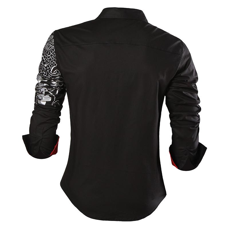 DRAGON HOLLYWOOD X - Sport Trendy MENS WOMENS UNISEX Shirt Dress Casual Long Sleeve Fashion Dragon Stylish -BEVERLY HILLS CALIFORNIA