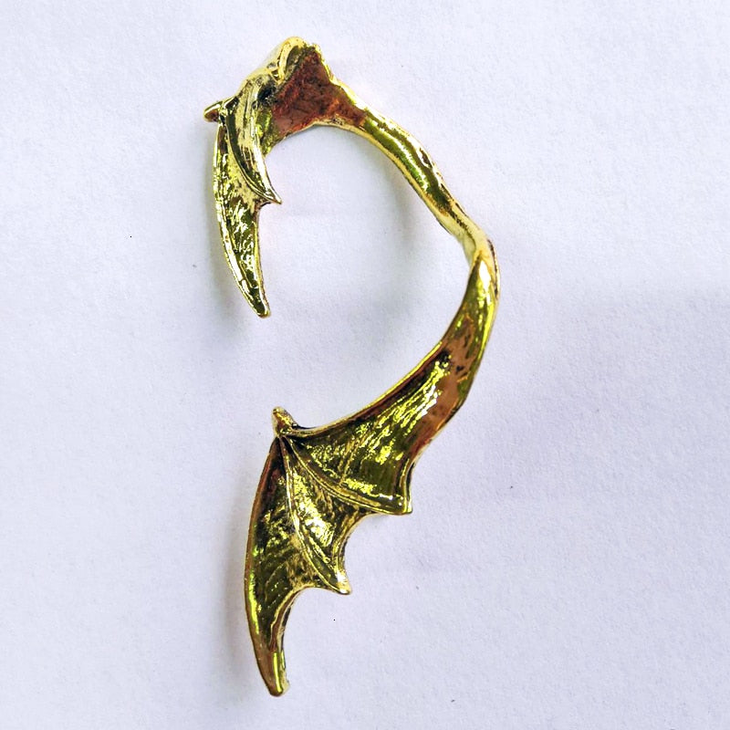 Dragon Hollywood X - Dragon Cuff Earrings For Women and Men - Gothic Ear Wrap Retro Clip Earrings Piercing Fashion Jewelry - BEVERLY HILLS - CALIFORNIA - USA