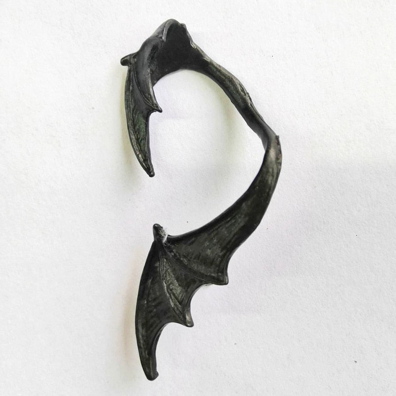 Dragon Hollywood X - Dragon Cuff Earrings For Women and Men - Gothic Ear Wrap Retro Clip Earrings Piercing Fashion Jewelry - BEVERLY HILLS - CALIFORNIA - USA