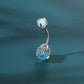 Dragon Hollywood X - 14G Dragon Claw Belly Button Body Ring Women and Men Stainless Steel Navel Ring - Crystal - Heart - Moon - Bee - Bug - Cat - Piercing Body Jewelry - BEVERLY HILLS - CALIFORNIA - USA
