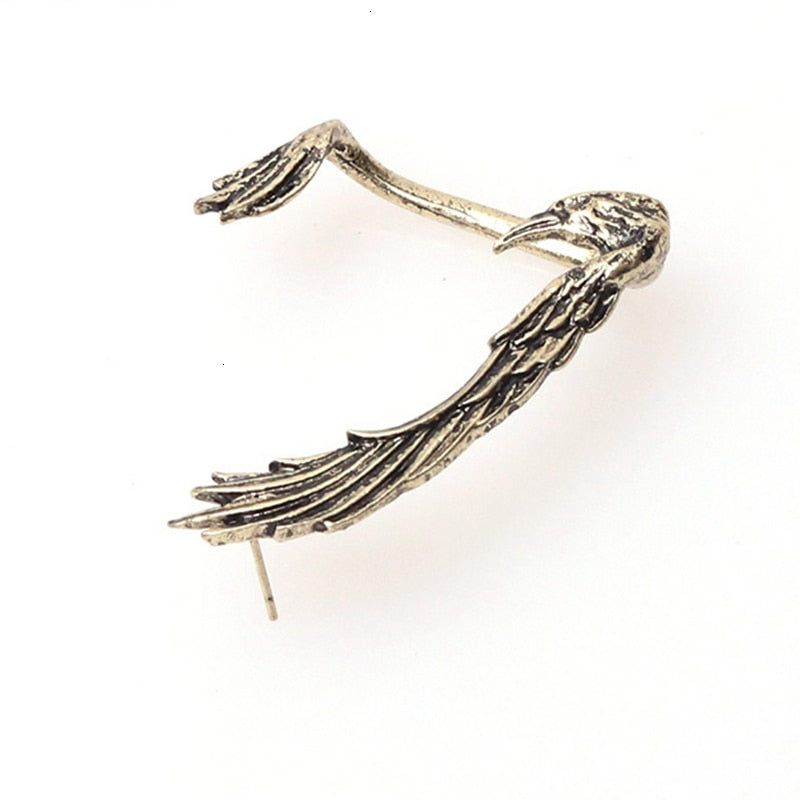 Dragon Hollywood X - Dragon Cuff Earrings For Women and Men - Gothic Ear Wrap Retro Clip Earrings Piercing Fashion Jewelry - BEVERLY HILLS - CALIFORNIA - USA
