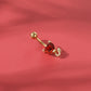 Dragon Hollywood X - 14G Dragon Claw Belly Button Body Ring Women and Men Stainless Steel Navel Ring - Crystal - Heart - Moon - Bee - Bug - Cat - Piercing Body Jewelry - BEVERLY HILLS - CALIFORNIA - USA