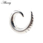 Dragon Hollywood X - 1pc Stainless Steel Spiral Dragon Ear Weights Ear Tunnels Plugs Expander Gauges Body Piercing Jewelry - BEVERLY HILLS - CALIFORNIA - USA