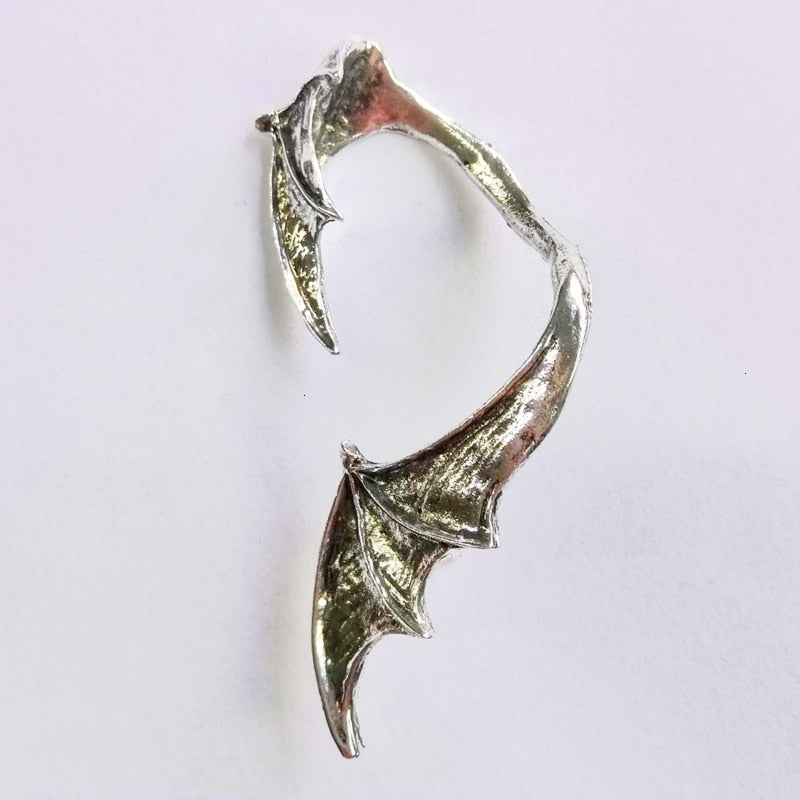 Dragon Hollywood X - Dragon Cuff Earrings For Women and Men - Gothic Ear Wrap Retro Clip Earrings Piercing Fashion Jewelry - BEVERLY HILLS - CALIFORNIA - USA