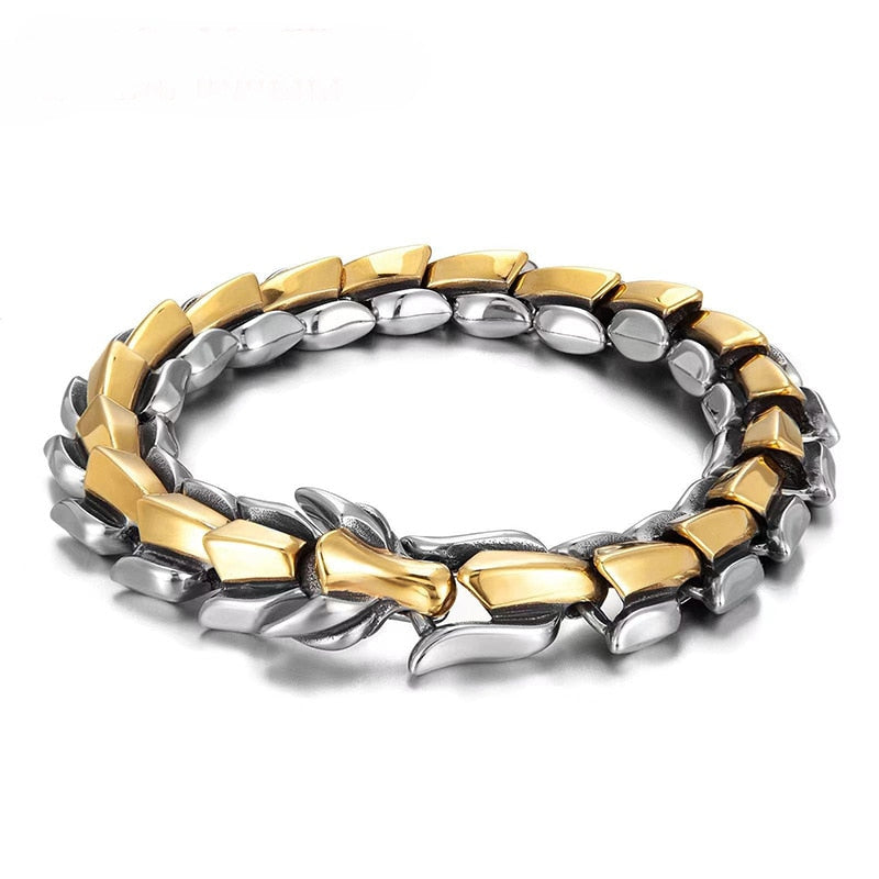 Dragon Hollywood X - Mens and Womens Jewelry Dragon Head Bracelet Retro Extraordinary Unique Dragon Bracelet - Accessories Awesome Gifts - BEVERLY HILLS - CALIFORNIA - USA