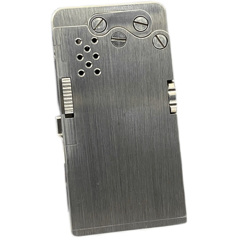 Manual Titanium Alloy Dragon Tongue Automatic Kerosene Lighter One-button Automatic Ignition Military Machinery Lighter