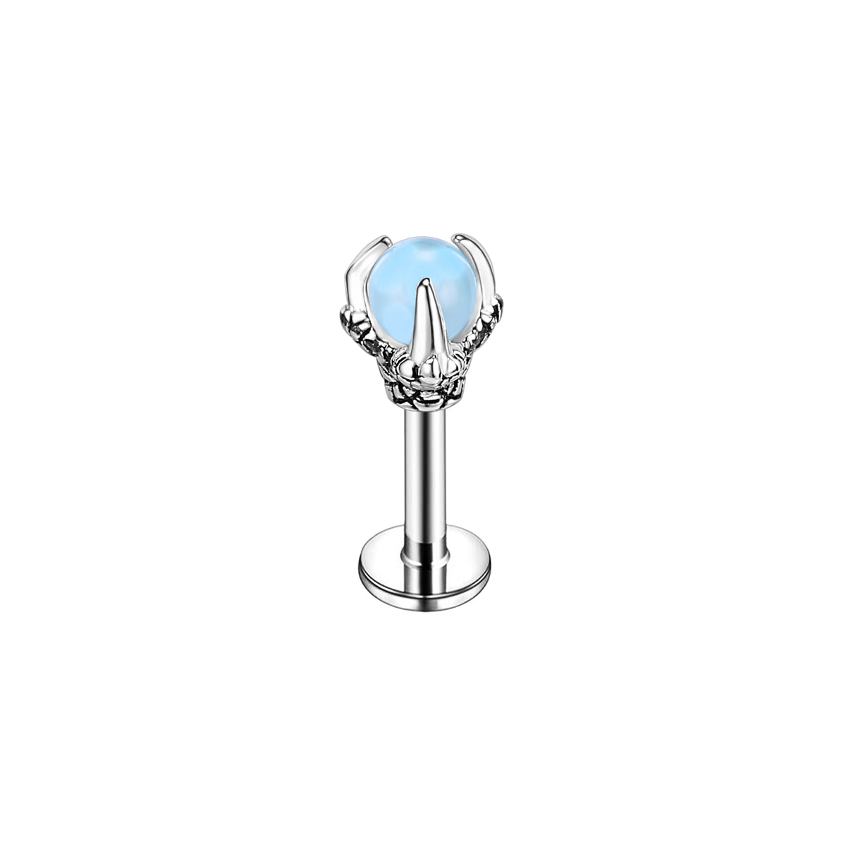 Dragon Hollywood X - 16G Dragon Claw Lip Studs Piercing Stainless Steel - Dragon Claw Conch Tragus Earring 2022 Piercing Jewelry - BEVERLY HILLS - CALIFORNIA - USA