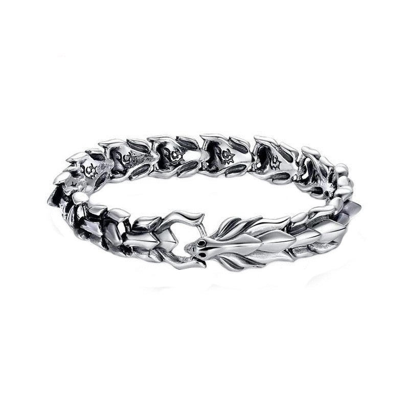 Dragon Hollywood X - Mens and Womens Jewelry Dragon Head Bracelet Retro Extraordinary Unique Dragon Bracelet - Accessories Awesome Gifts - BEVERLY HILLS - CALIFORNIA - USA