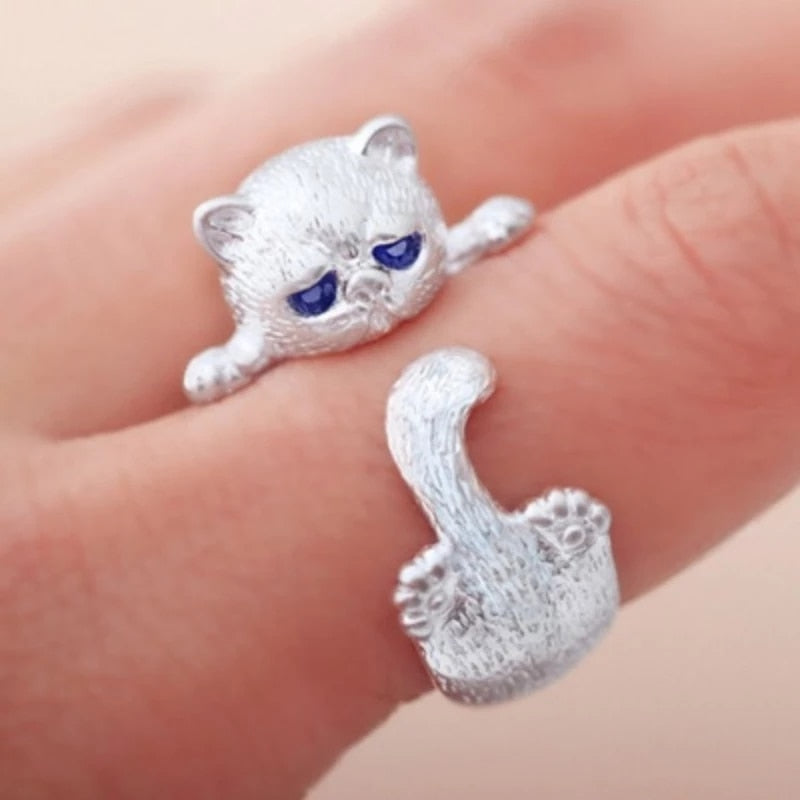 Dragon Hollywood X - 1pcs Titanium Steel Eagle Dragon Claw Halloween Skull Ring Hot Selling Men & Women Domineering Opening Rock Animal Jewelry