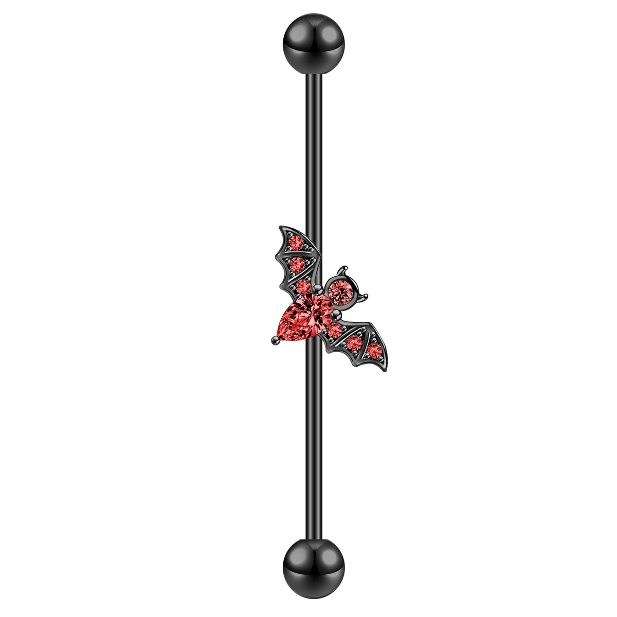 Dragon Hollywood X - Industrial Piercing Earring Women and Men Stainless Steel Helix Ear Piercing Dragon Snake Long Earring Jewelry Barbell Earring - BEVERLY HILLS - CALIFORNIA - USA