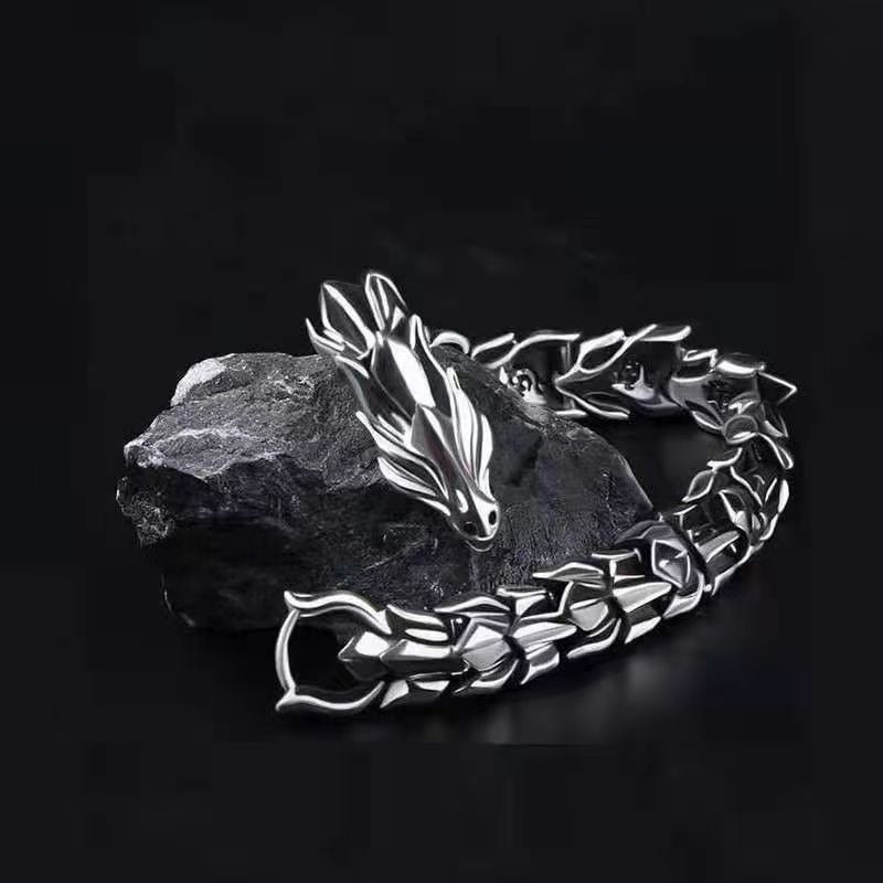 Dragon Hollywood X - Mens and Womens Jewelry Dragon Head Bracelet Retro Extraordinary Unique Dragon Bracelet - Accessories Awesome Gifts - BEVERLY HILLS - CALIFORNIA - USA