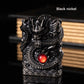 Heavy Armor Dragon Embossed Metal Shell Wheel Kerosene Lighter Men Gadgets Kerosene Oil Gasoline Pattern Lighter