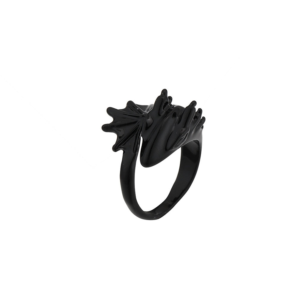 Dragon Hollywood X - Fashion Punk Viking Animal Dragon Adjustable Finger Ring Women Men Enamel Snake Rings Statement Jewelry Gift Accessories -BEVERLY HILLS