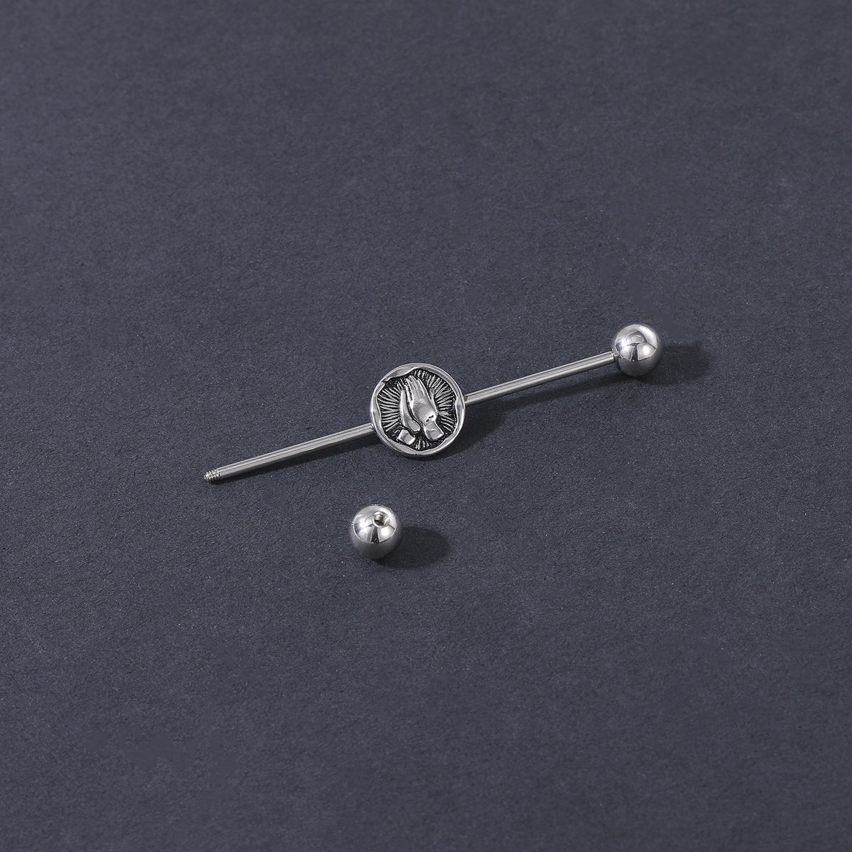 Dragon Hollywood X - Industrial Piercing Earring Women and Men Stainless Steel Helix Ear Piercing Dragon Snake Long Earring Jewelry Barbell Earring - BEVERLY HILLS - CALIFORNIA - USA