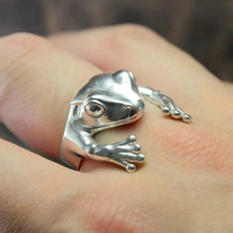 Dragon Hollywood X - 1pcs Titanium Steel Eagle Dragon Claw Halloween Skull Ring Hot Selling Men & Women Domineering Opening Rock Animal Jewelry