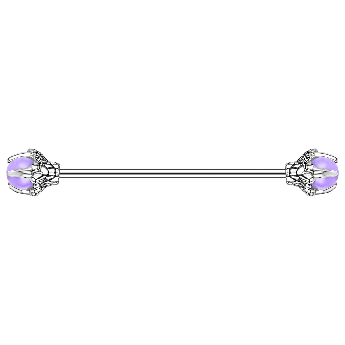 Dragon Hollywood X - Industrial Piercing Earring Women and Men Stainless Steel Helix Ear Piercing Dragon Snake Long Earring Jewelry Barbell Earring - BEVERLY HILLS - CALIFORNIA - USA