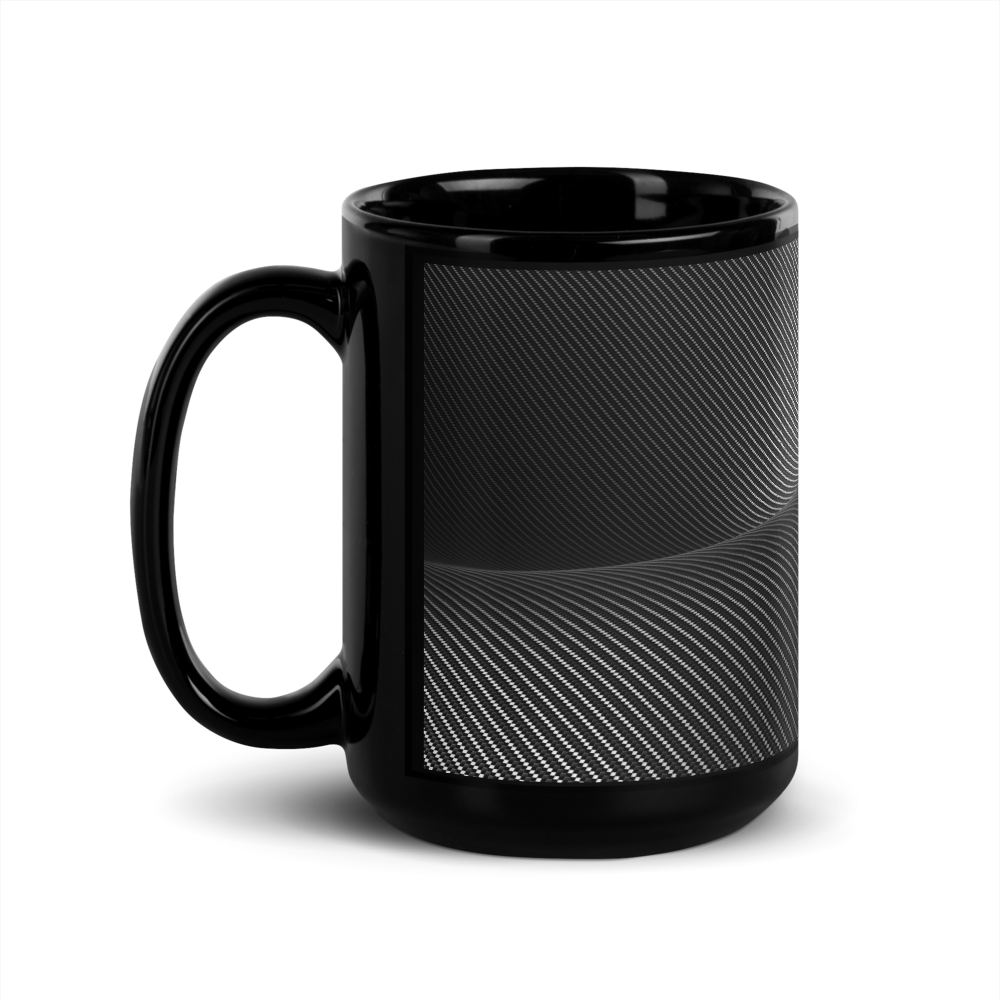 A Dragon Hollywood X - Black Glossy Goblet Mug - { THE HOLLY GRAIL } #1 - Cup, Jug, Flagon, Chalice, Coffee - BEVERLY HILLS-CALIFORNIA-USA