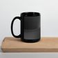 A Dragon Hollywood X - Black Glossy Goblet Mug - { THE HOLLY GRAIL } #1 - Cup, Jug, Flagon, Chalice, Coffee - BEVERLY HILLS-CALIFORNIA-USA
