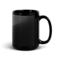 A Dragon Hollywood X - Black Glossy Goblet Mug - { THE HOLLY GRAIL } #1 - Cup, Jug, Flagon, Chalice, Coffee - BEVERLY HILLS-CALIFORNIA-USA